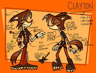 Clay fursona ref